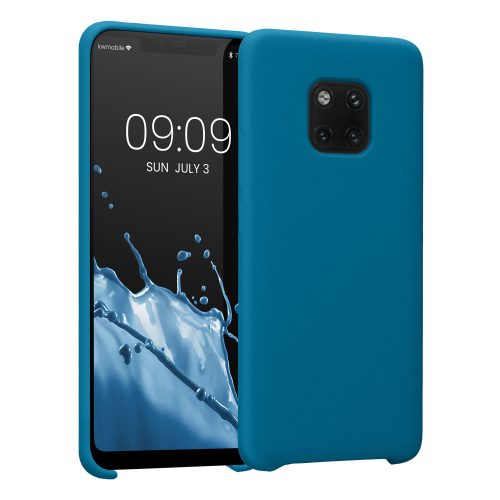 Etui Kwmobile do Huawei Mate 20 Pro, silikonowe, niebieskie, 52287.224