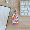 Etui na kluczyki do Renault 4 przyciski - Smart Key, Kwmobile, Multicolor, Ekoskóra, 44637.57