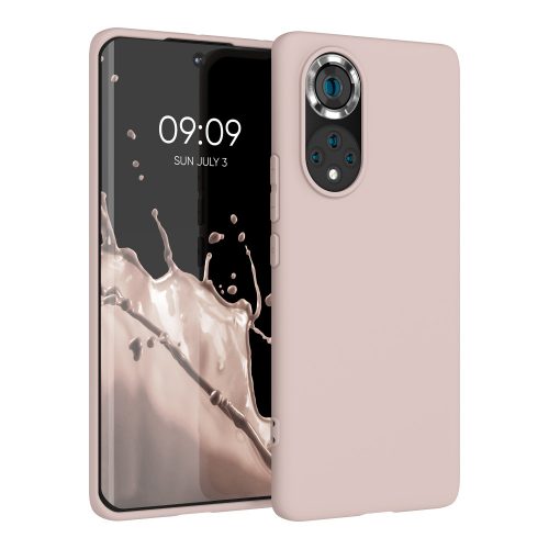 Etui Kwmobile do Honor 50, silikonowe, różowe, 55409.225