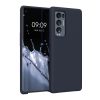 Etui Kwmobile do OPPO Find X3 Neo, silikon, niebieski, 55200.186