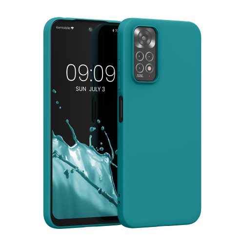 Etui Kwmobile do Xiaomi Redmi Note 11/Redmi Note 11s, silikon, zielony, 57368.57