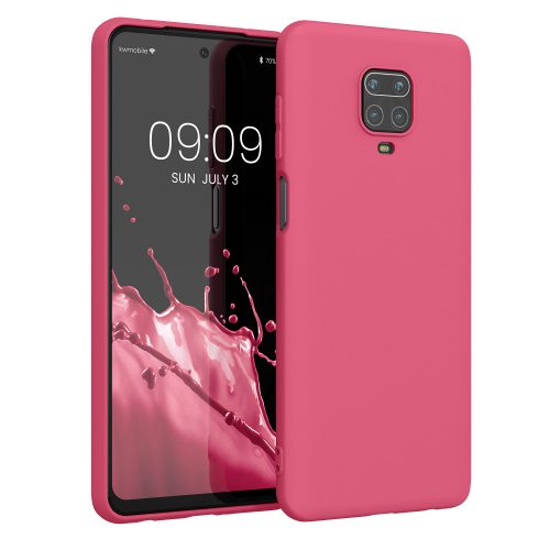 Etui Kwmobile do Xiaomi Redmi Note 9S/Redmi Note 9 Pro/Redmi Note 9 Pro Max, silikon, różowy, 52140.238