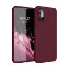 Etui Kwmobile do Xiaomi Redmi Note 10 5G, silikonowe, czerwone, 54947.187