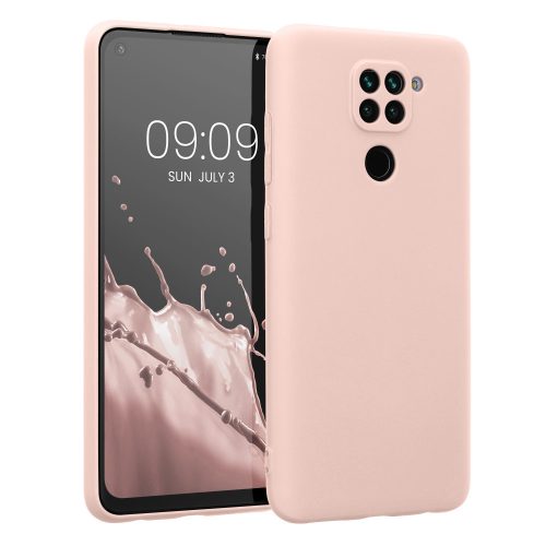 Etui Kwmobile do Xiaomi Redmi Note 9, silikonowe, różowe, 52437.225