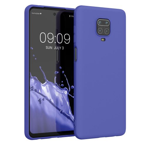 Etui Kwmobile do Xiaomi Redmi Note 9S/Redmi Note 9 Pro/Redmi Note 9 Pro Max, silikon, niebieski, 52140.234