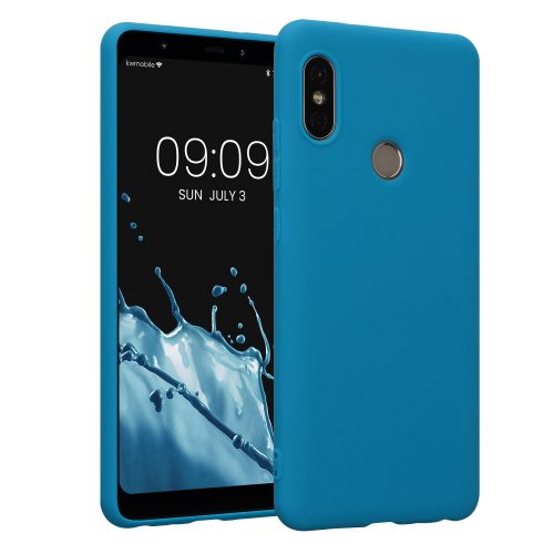 Etui Kwmobile do Xiaomi Redmi Note 5/Redmi Note 5 Pro, silikon, niebieski, 44664.224