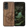 Etui Kwmobile do Xiaomi Redmi Note 11/Redmi Note 11s, drewno, brązowy, 57386.01