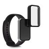 Zestaw 2 folii ochronnych do Xiaomi Redmi Smart Band Pro, Kwmobile, Czarny/Przezroczysty, Szkło bezpieczne, 57424.01