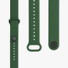 Zestaw 2 pasków do Xiaomi Redmi Smart Band Pro, Kwmobile, biały/zielony, silikon, 57425.02