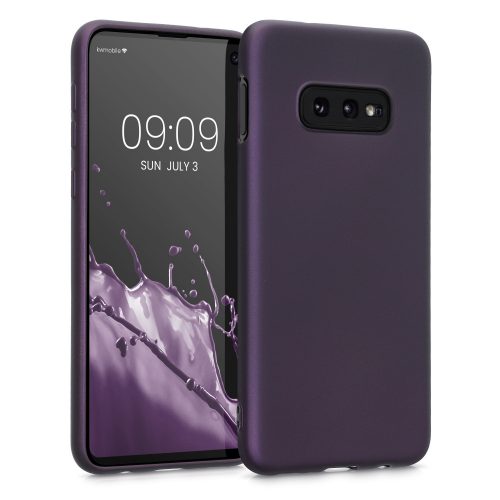 Etui Kwmobile do Samsunga Galaxy S10e, silikonowe, fioletowe, 47575.115