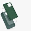 Etui Kwmobile do Apple iPhone 13, silikonowe, zielone, 55878.171