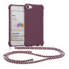 Etui do Apple iPod Touch 6th/iPod Touch 7th, Kwmobile, Burgundowe, Silikon, 57559.187