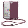 Etui do Apple iPod Touch 6th/iPod Touch 7th, Kwmobile, Burgundowe, Silikon, 57559.187