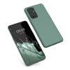 Etui Kwmobile do OnePlus 9, silikonowe, zielone, 55726.166