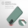 Etui Kwmobile do OnePlus 9, silikonowe, zielone, 55726.166