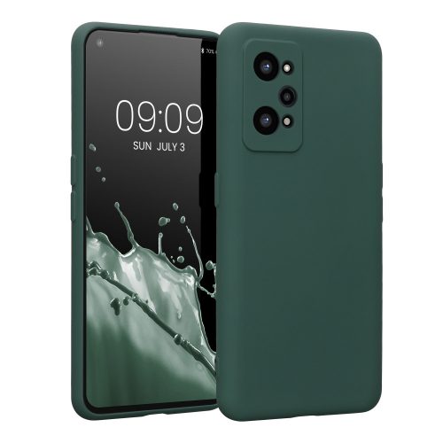 Etui Kwmobile do Realme GT Neo 2, silikonowe, zielone, 57579.169