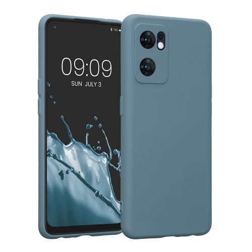 Etui Kwmobile do OPPO Find X5 Lite, silikon, zielony, 57633.207