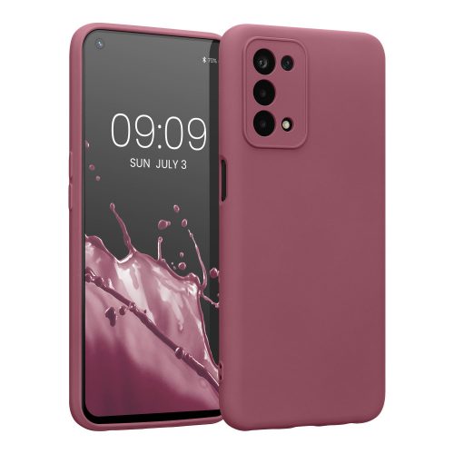 Etui Kwmobile do OPPO A74 5G/A54 5G, silikon, fioletowy, 57571.167