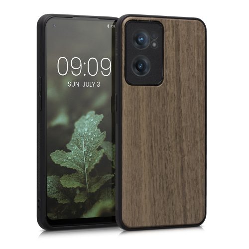 Etui Kwmobile do OnePlus Nord CE 2 5G, drewno, brązowy, 57641.18