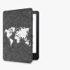 Etui na Amazon Kindle Paperwhite 11, Kwmobile, szaro-białe, tekstylne, 56260.08