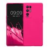 Etui Kwmobile do OPPO Find X3 Neo, silikon, różowy, 57662.77