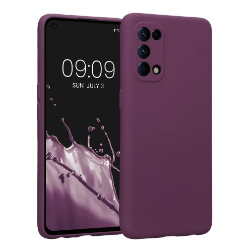 Etui Kwmobile do OPPO Find X3 Lite, silikon, fioletowy, 57661.187