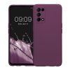 Etui Kwmobile do OPPO Find X3 Lite, silikon, fioletowy, 57661.187