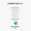 Etui na słuchawki Apple AirPods 2/AirPods 1, Kwmobile, Niebieski, Silikon, 57659.23