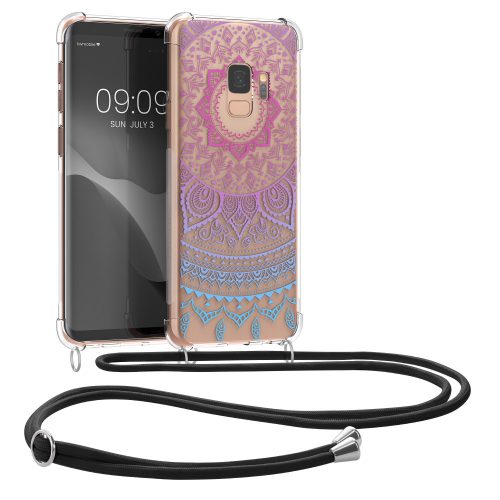 Etui Kwmobile do Samsunga Galaxy S9, silikonowe, wielokolorowe, 49089.04