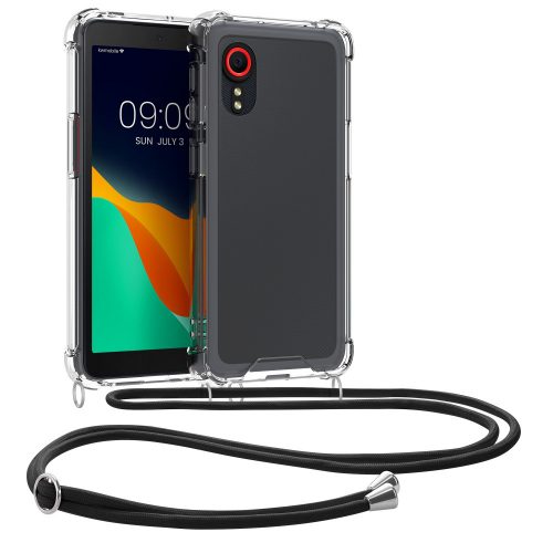 Etui Kwmobile do Samsunga Galaxy Xcover 5, silikonowe, przezroczyste, 57721.03