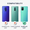 Etui Kwmobile do OnePlus 8T, silikonowe, niebieskie, 55350.228