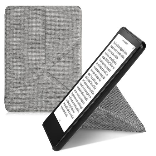 Etui na Amazon Kindle Paperwhite 11, Kwmobile, szare, tekstylne, 57765.25