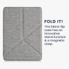 Etui na Amazon Kindle Paperwhite 11, Kwmobile, szare, tekstylne, 57765.25