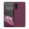 Etui Kwmobile do Sony Xperia 10 IV, silikonowe, fioletowe, 57800.187