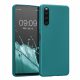 Etui Kwmobile do Sony Xperia 10 IV, silikonowe, zielone, 57800.57