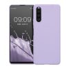 Etui Kwmobile do Sony Xperia 10 IV, silikonowe, fioletowe, 57800.108