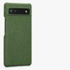 Etui Kwmobile do Google Pixel 6a, tekstylne, zielone, 57794.07