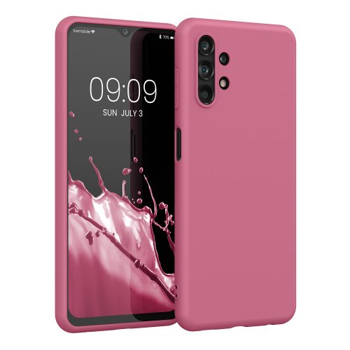 Etui Kwmobile do Samsunga Galaxy A13, silikonowe, fioletowe, 57805.167