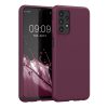 Etui Kwmobile do Samsunga Galaxy A23, silikonowe, fioletowe, 57804.187