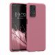 Etui Kwmobile do Samsunga Galaxy A23, silikonowe, fioletowe, 57804.167