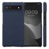 Etui Kwmobile do Google Pixel 6a, tekstylne, niebieskie, 57797.17