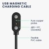 Kabel ładujący USB do zegarka Oppo Watch Free, Kwmobile, czarny, plastikowy, 57784.01