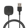 Kabel ładujący USB do Fitbit Versa 3/Sense, Kwmobile, Czarny, Plastikowy, 57781.01