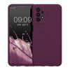 Etui Kwmobile do Samsunga Galaxy A23, silikonowe, fioletowe, 57829.187