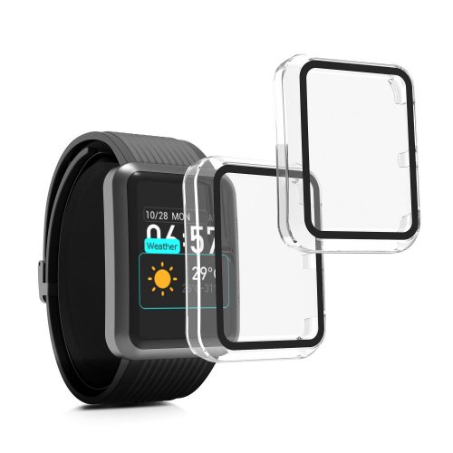 Zestaw 2 etui do zegarka Huawei Watch D, Kwmobile, przezroczysty, plastikowy, 57778.02