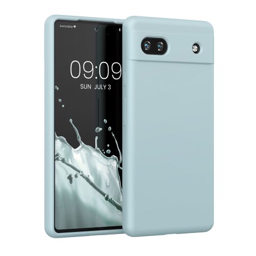 Etui Kwmobile do Google Pixel 6a, silikonowe, zielone, 57815.200