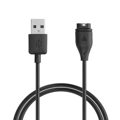 Kabel ładujący USB do Garmin Venu 2 Plus/Fenix 7/Vivomove Sport, Kwmobile, Czarny, Plastik, 57777.01