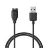 Kabel ładujący USB do Garmin Venu 2 Plus/Fenix 7/Vivomove Sport, Kwmobile, Czarny, Plastik, 57777.01