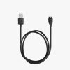 Kabel ładujący USB do Garmin Venu 2 Plus/Fenix 7/Vivomove Sport, Kwmobile, Czarny, Plastik, 57777.01