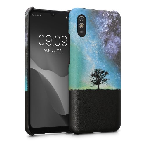 Etui Kwmobile do Xiaomi Redmi 9A/Redmi 9AT, Skóra ekologiczna, Wielokolorowy, 57837.01